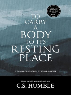 cover image of To Carry a Body to Its Resting Place